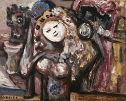 Lúa Azul. Laxeiro. 1908-1996. Óleo sobre lenzo