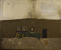 Interior Berlin VII. Jorge Castillo.1979. Técnica mixta. Lenzo.